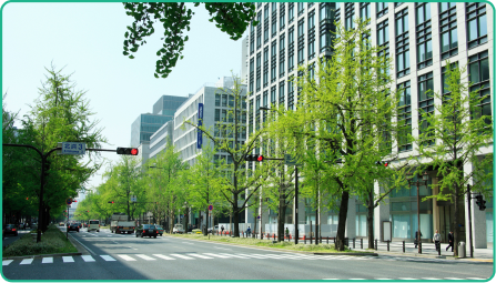 揺れている間❷ 屋外にいる時