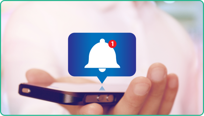 『ココダヨ』アプリ通知