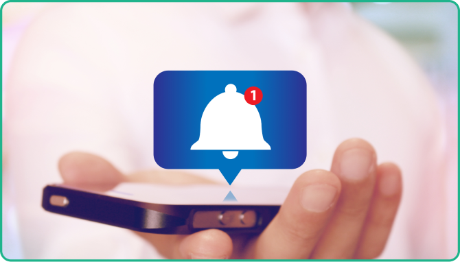 『ココダヨ』アプリ通知