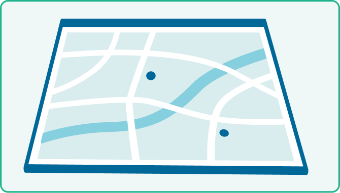 ハザードマップを確認する。